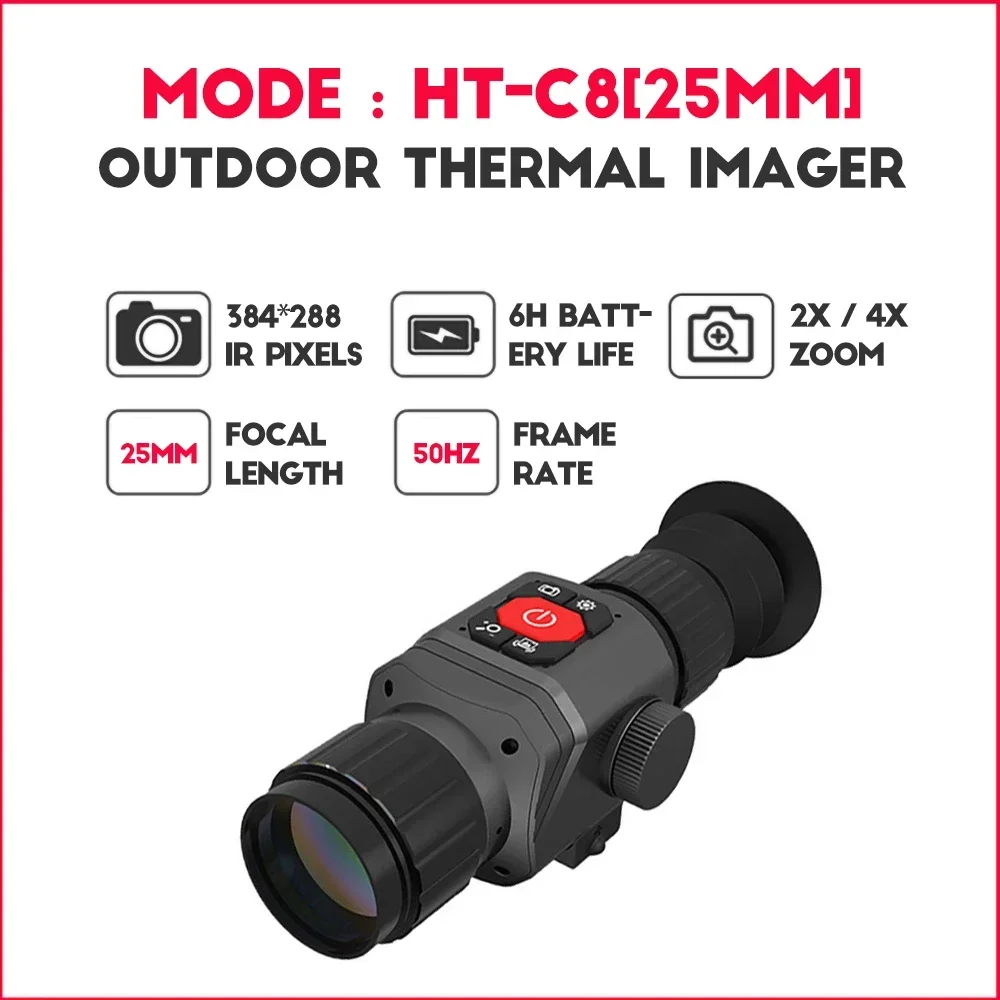 HT-C8 35MM Optical Instrument Infrared Telescope Scope Thermal Night Vision   for Hunting