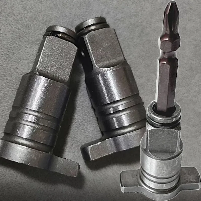5/1pcs Electric Wrench Square Axis Adapter Home Household Repair Replacement Parts Multifunctional Head T-shaft Power Tools