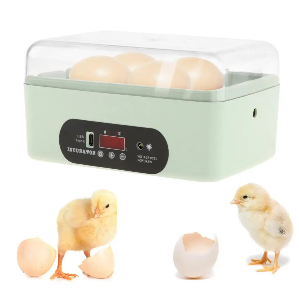 Incubadora automática de huevos con control digital de temperatura