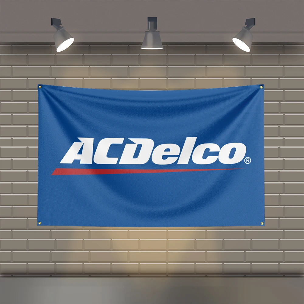 3x5 Ft A-Acdelcos Racing  Flag Polyester Printed Cars Flags for Room Garage Decor