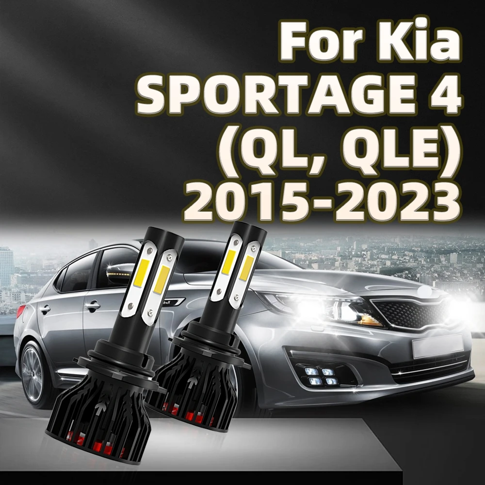 

30000LM LED Headlight 130W High Power HB3 9005 6000K Car Light For Kia SPORTAGE 4 QL QLE 2015 2016 2017 2018 2019 2020 21 222023