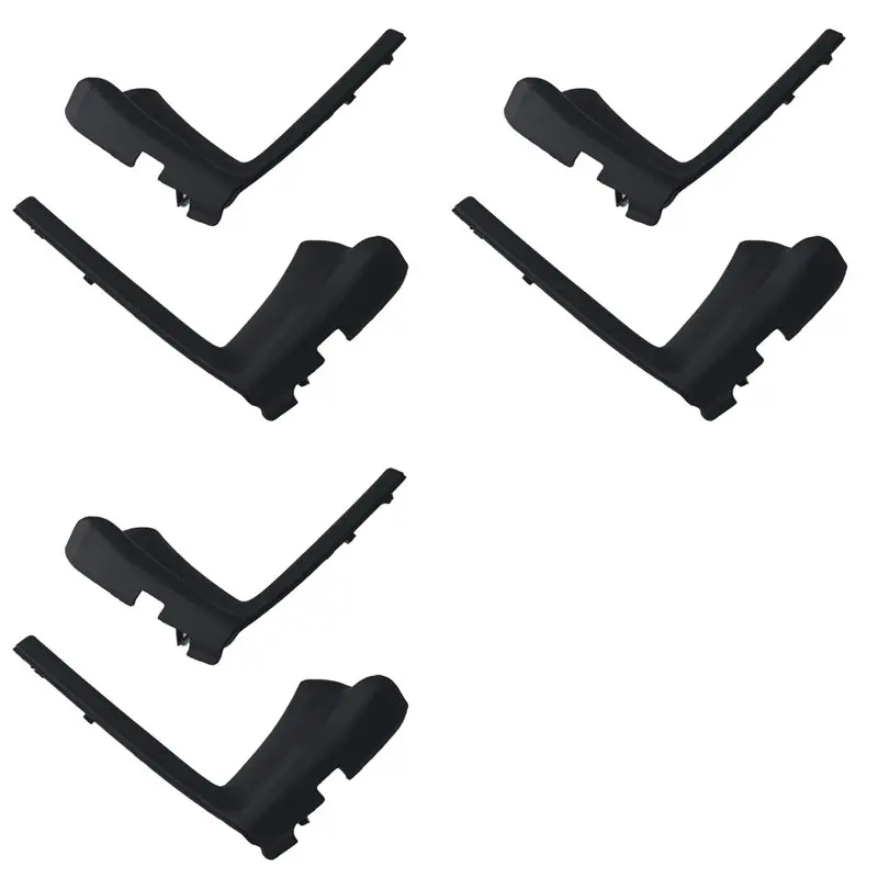 Firmly 6Pcs Front Windshield Water Collecting Seal Cover For Toyota Yaris Vitz NSP130 2015-2017