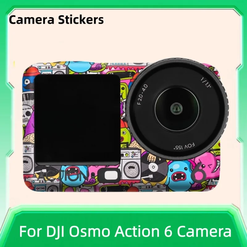 

Для DJI Osmo Action 6 наклейка для DJI Osmo Action 6 наклейка для камеры Action 6 обертывает пленку