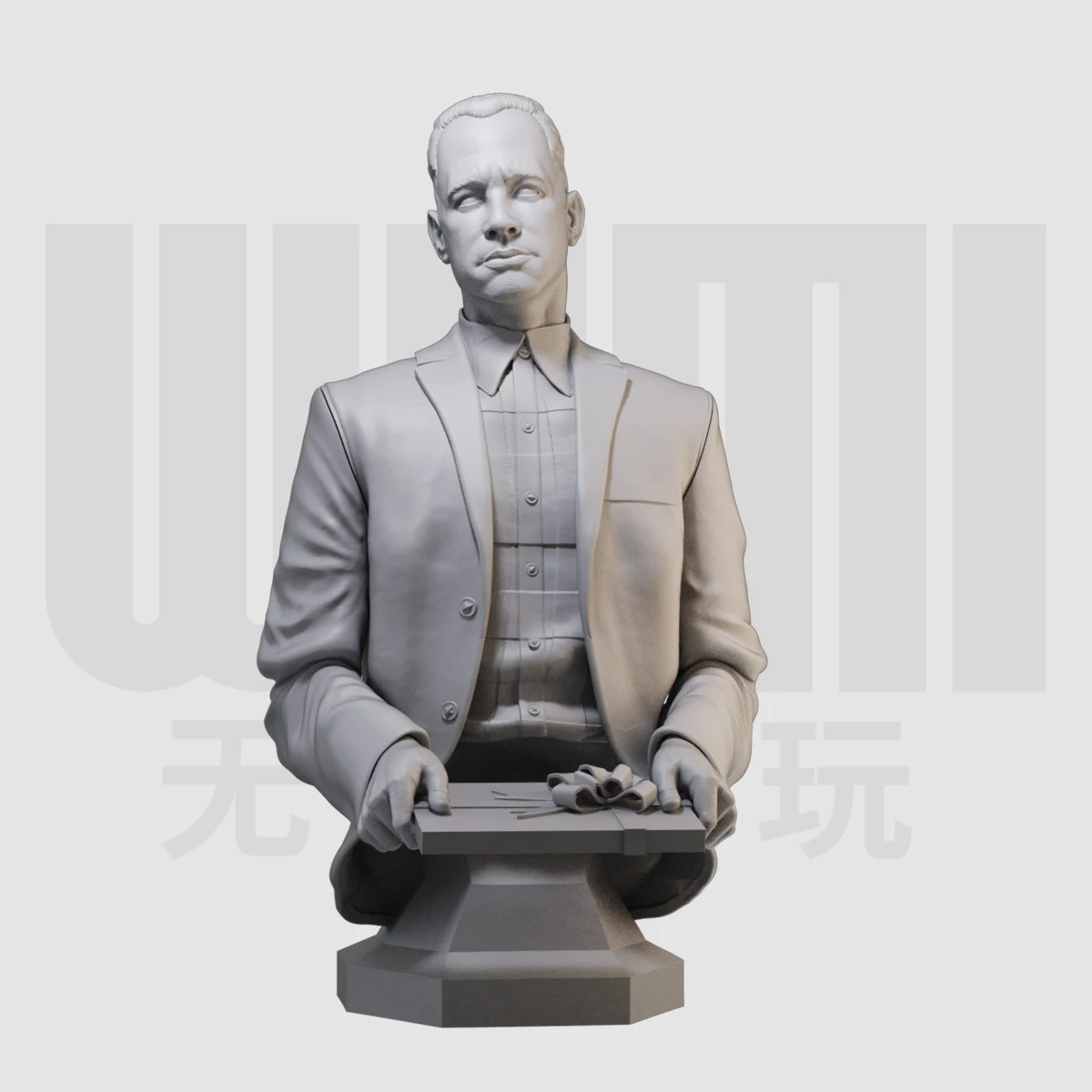 1/10 bust resin white mold GK figure model