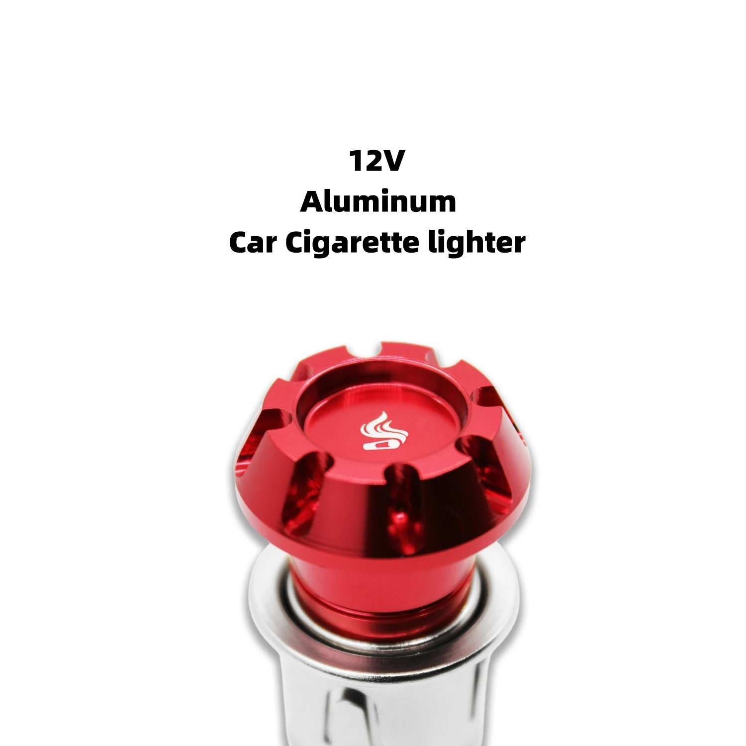 Aluminum 12V Car Cigarette lighter For BMW AUDI HONDA Nissan MAZDA Toyota Most Automotive Vehicles JDM