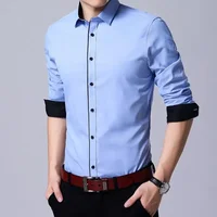Yyqwsj-Camisa de manga larga para hombre, ropa informal de negocios, ajustada, clásica, de talla grande, 9XL, 8XL, 7XL, 6XL, 5XL