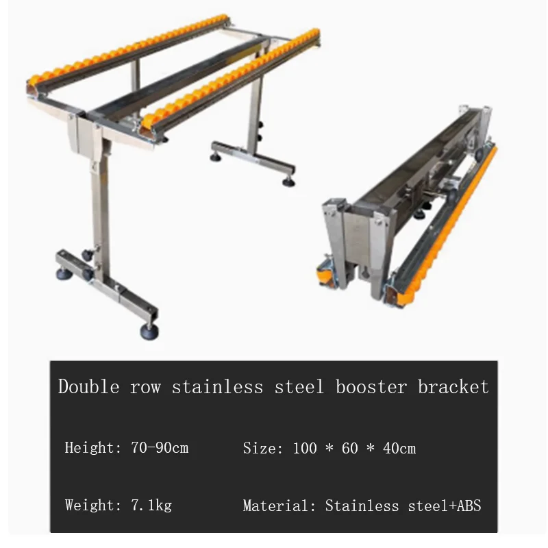 Roller Folding Wood Cutting Bracket, Height Adjustable, 2 Heat Transport Drawer Top Table, Transport Support Frame