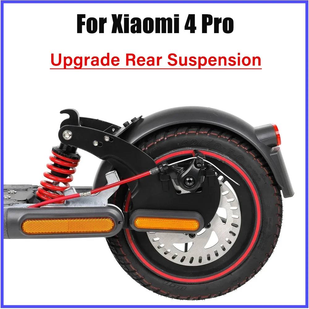 

Ulip Upgrade Rear Suspension Shock Absorption Parts Shock Absorber With Mudguard Taillight Kit For Xiaomi 4 Pro Electric Scooter