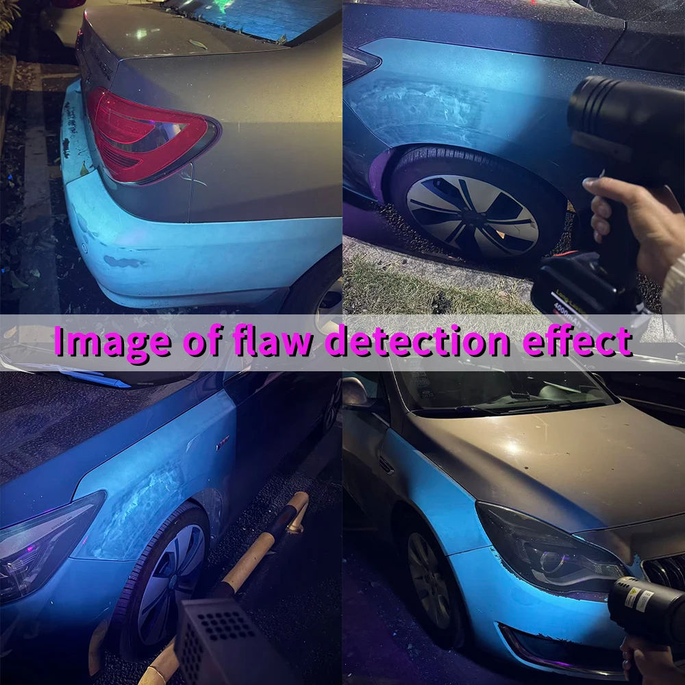 High-Intensity UV Detection Lamp 365nm Precise Paint Repair Body Filler Spray Flaw Detection 80W 130W 200W for Automotive Bodywo