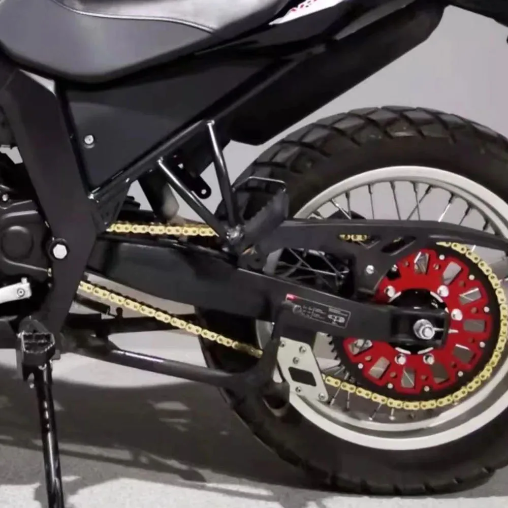 New Motorcycle For Derbi Terra 125 / ADVenture 125 Three-Piece Chain Accessories Modified Large and Small Chain Sprocket Tools