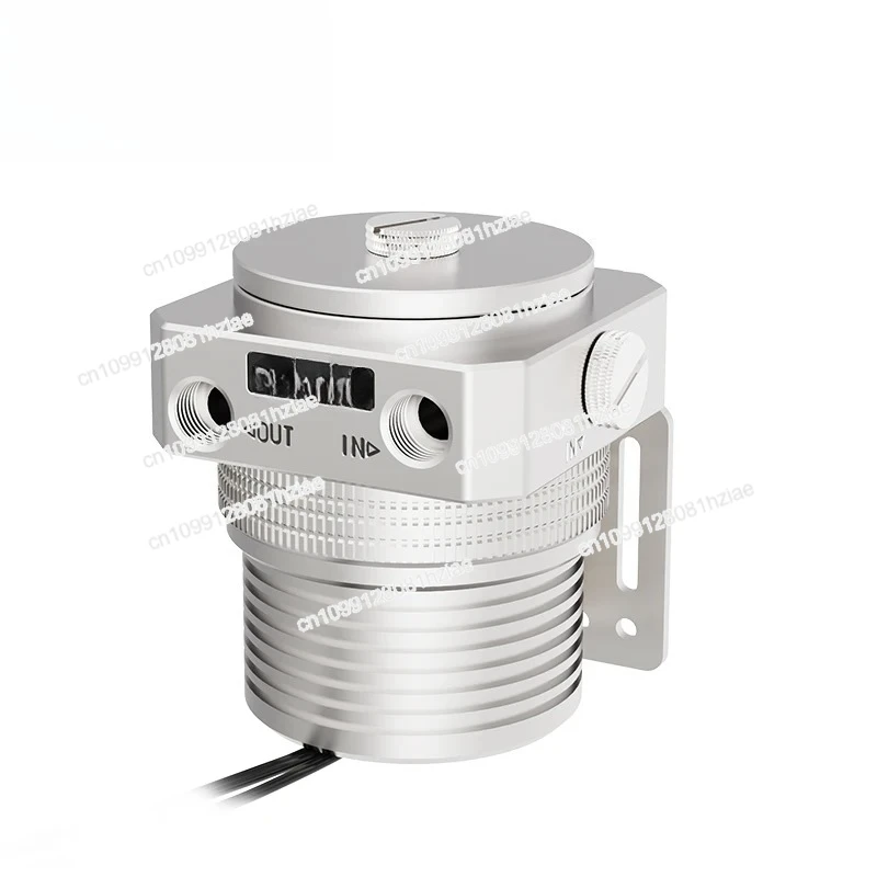 

Computer Water Cooler Magnetic Suspension Pump Full Metal Pump Cover Armor PWM Temperature Control 1100L. PU-JTD5