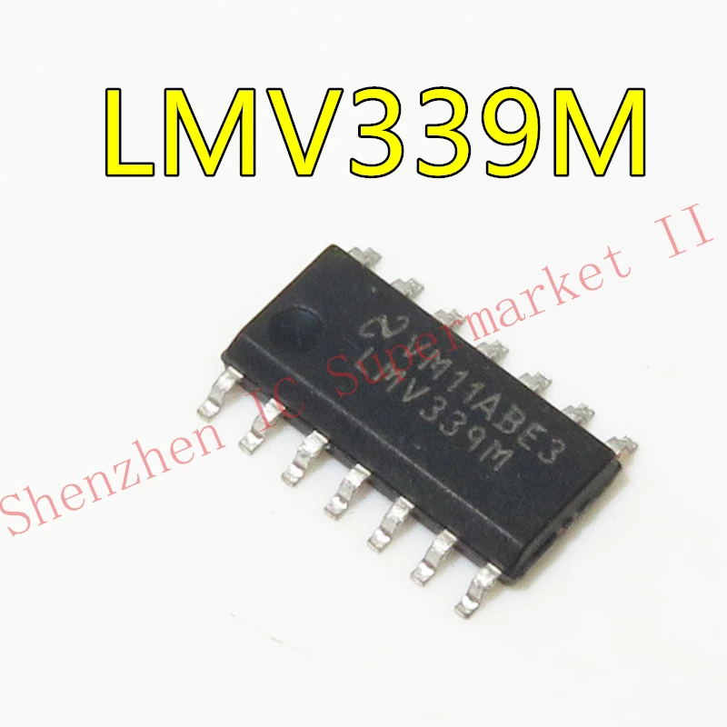 

Delivery.LMV339I LMV339IDR LMV339M SOP14 FreeLMV331-N Single LMV393-N Dual LMV339-N Quad General Purpose, Low Voltage, Tiny