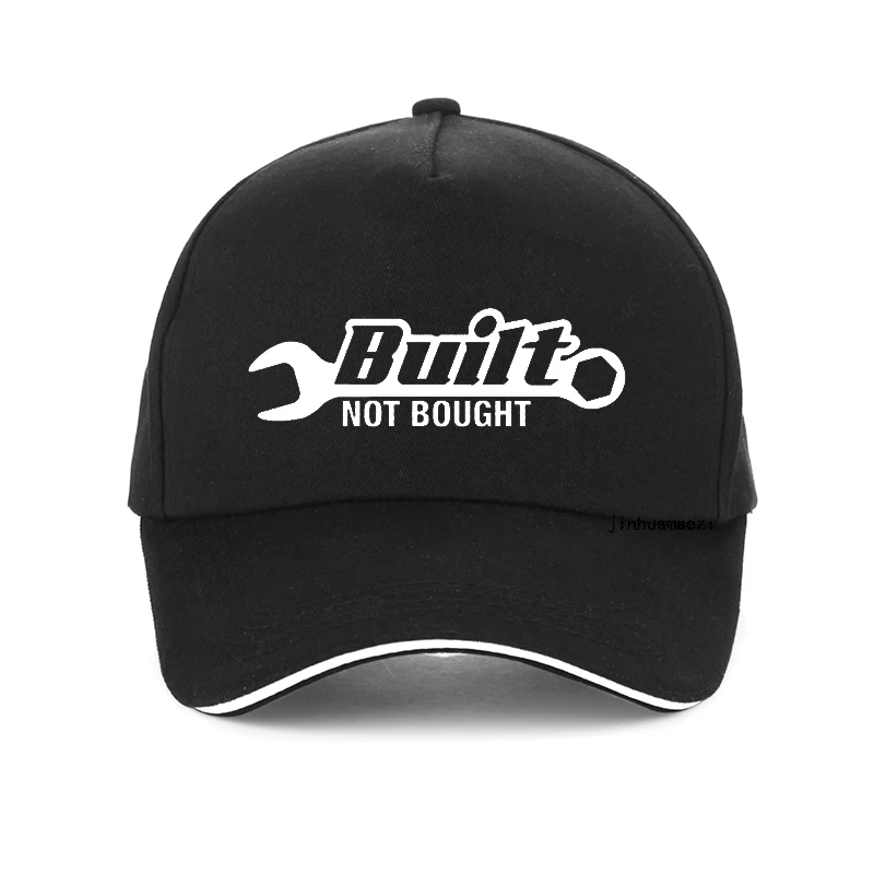 Built Not Bought letter Baseball Cap men women summer Visor Unisex Adjustable snapback hats