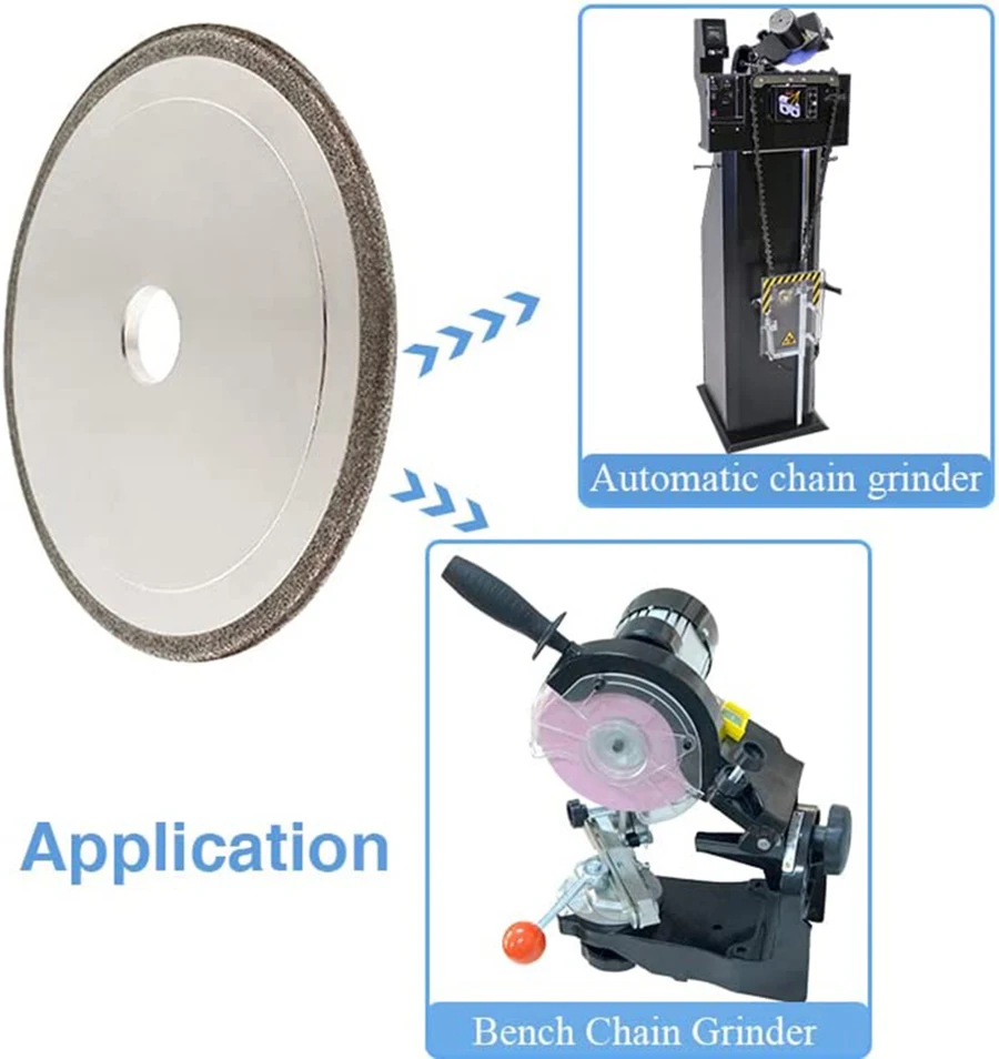 Chainsaw Grinding Wheel  CBN Diamond 5-3/4”  3/16\