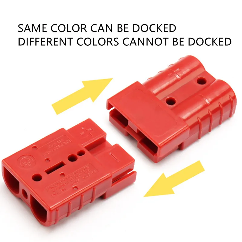 2/5/20 قطعة 50A 600 فولت رافعة شوكية موصل التوصيل تيار مستمر الطاقة الشمسية قافلة دراجة نارية المقبس بطارية محول الشحن الملحقات