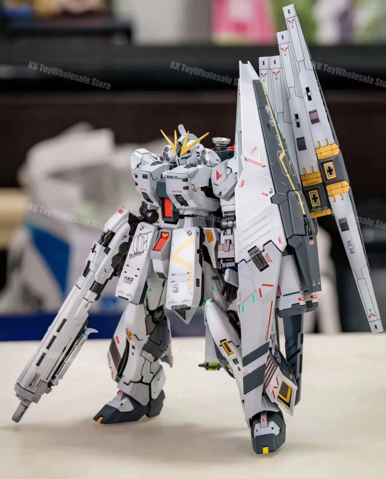 GAOGAO 1/144 RG FA-93HWS Heavy Weapons System Type Assembly Model