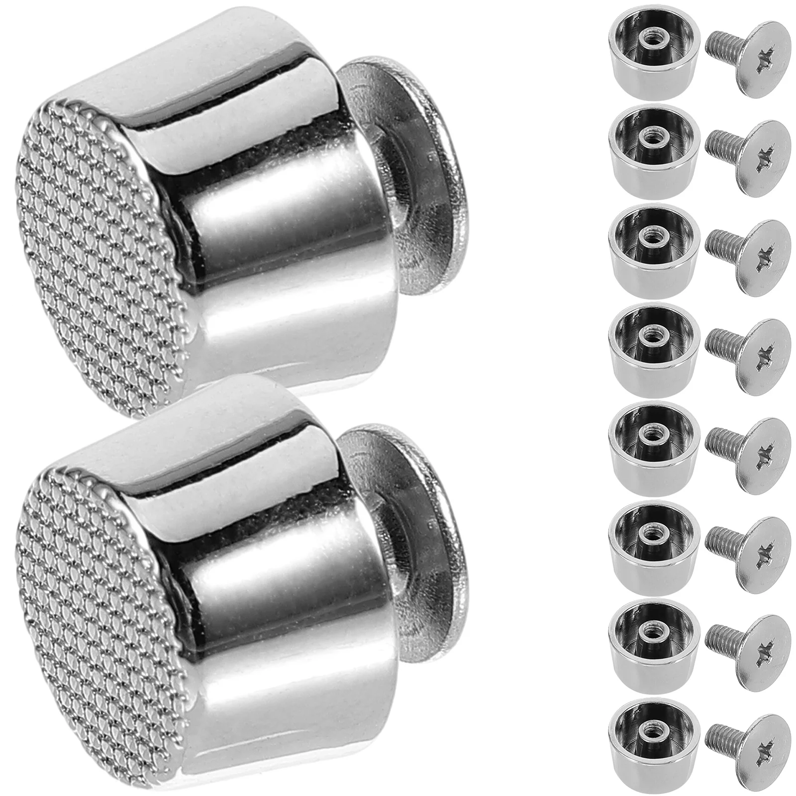 

10pcs 12MM Conchos For Screw Back Metal Screws Metal H Pouch Craft Studs Screws Suitcase Craft Studs DIY