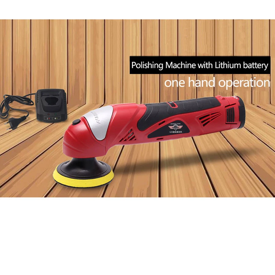 NEWONE 12V Li-ion electric Power tool Car/Shoe Polisher Waxing polishing/clearning/shining machine Portable Variable speed