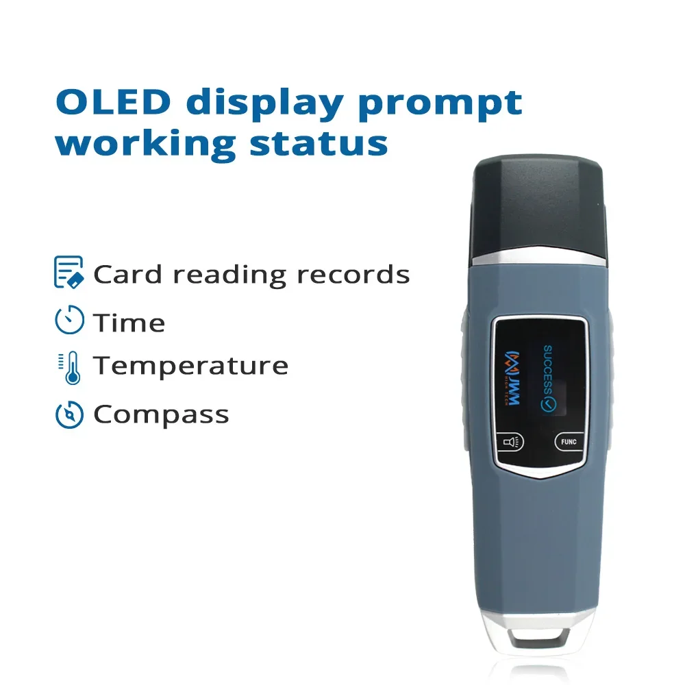 

JWM IP67 Basic Security Guard Tour Patrol System With Management Software RFID Comfortable For Daily Use
