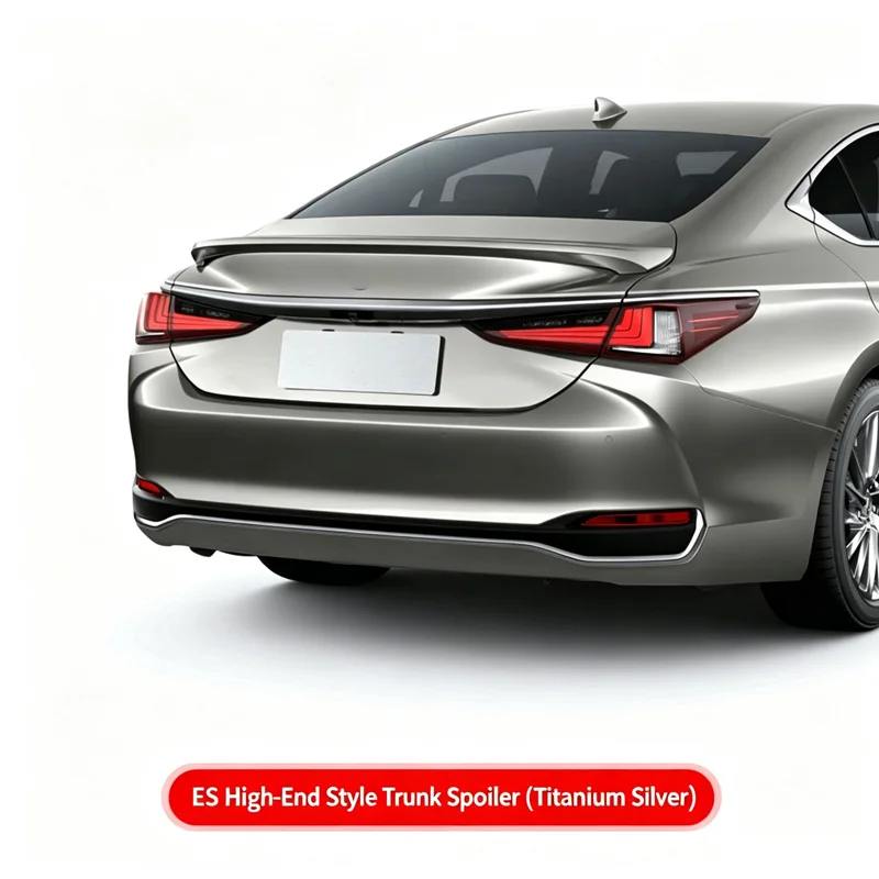ABS Trunk Spoiler Rear Ducktail Wing Refit Accessories For Lexus ES200 ES260 300H 2018-2021 Painted Rear Boot Lid Spoiler