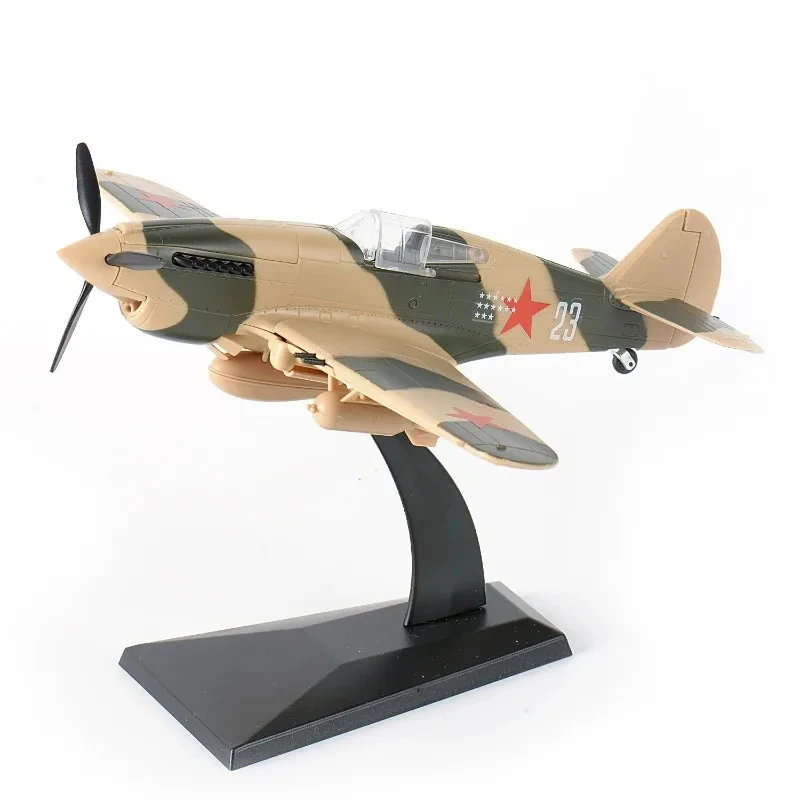 1/48 P-40 Fighter Jet China Flying Tigers Glue Free WWII Aircraft P40 Plastic Assemble Model for Collect Ornaments - view 6