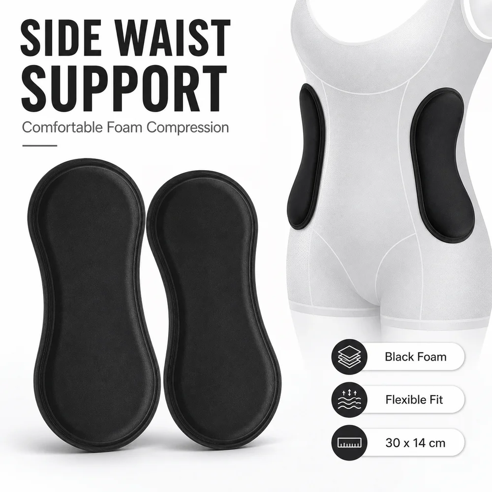 Foam Abdominal Compression Board Compression Sponge Pad Compression Ab Board Adjustable Fit Reusable Stomach Support Pad