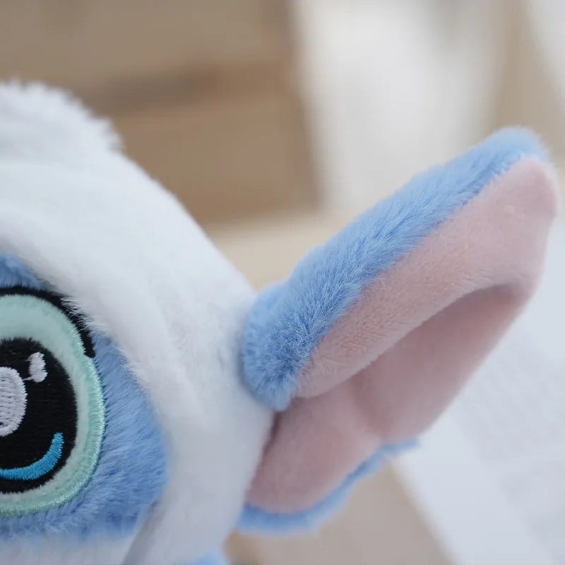 أنيمي Kawaii غرزة محشوة اللعب Bluely ليلو وستيتش أفخم المفاتيح دمى حقيبة حفلة عيد ميلاد هدية للطفل صبي فتاة