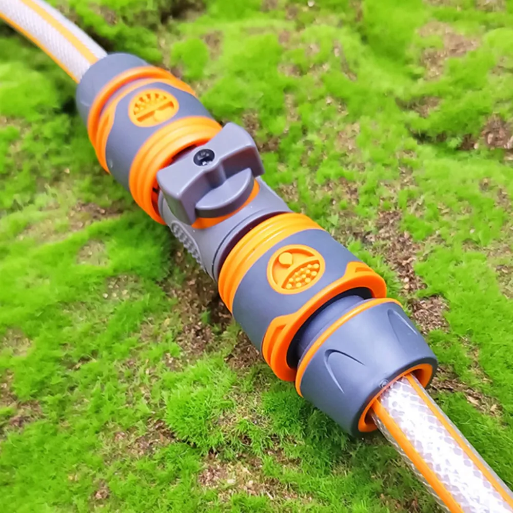 Connecteur rapide de tuyau d'arrosage, 1 à 30 pièces, connecteur de tuyau d'arrosage de 16mm, adaptateur de tuyau d'arrosage à connexion rapide avec robinet à tournant sphérique