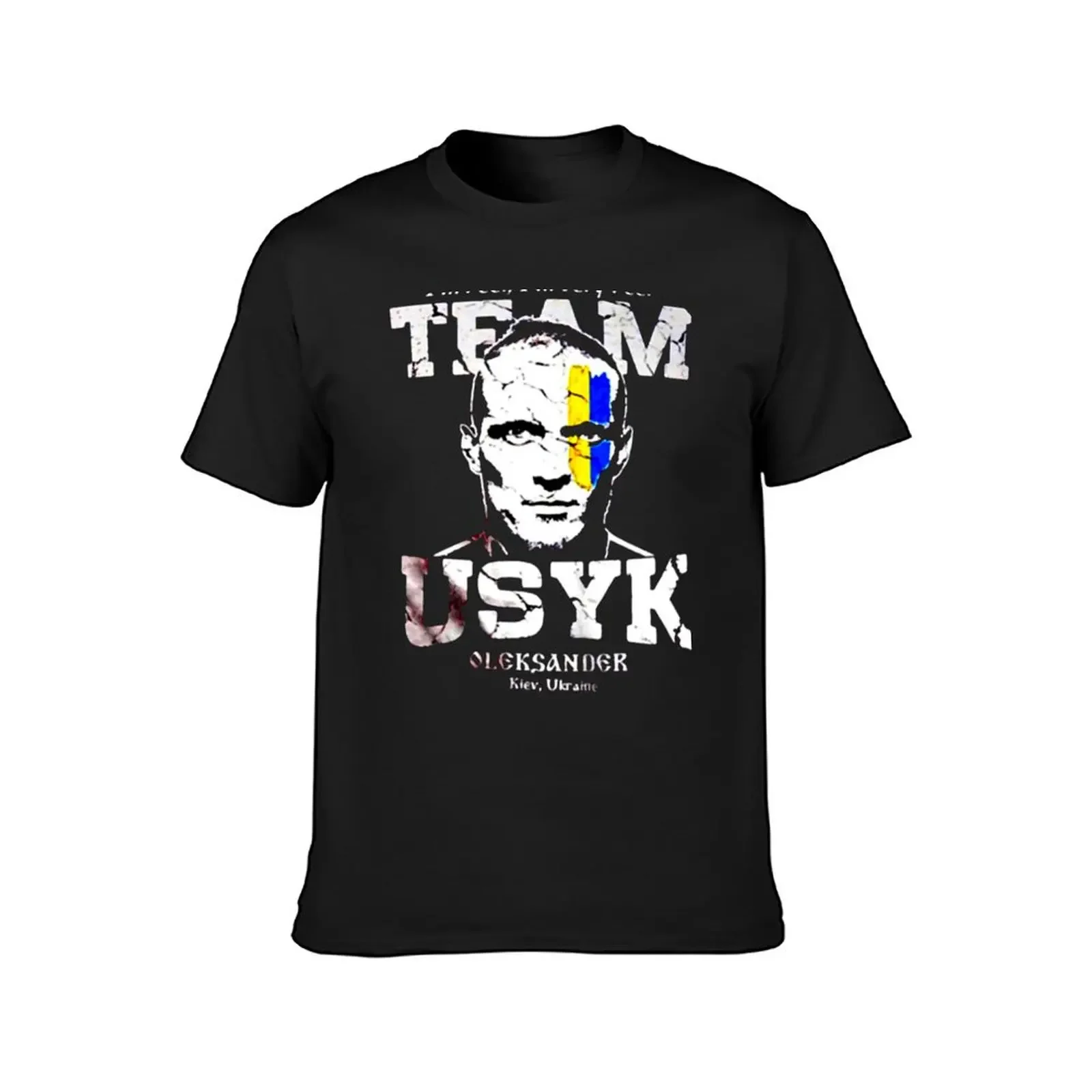 Usyk T-Shirt blanks graphics man t shirt Men's clothing