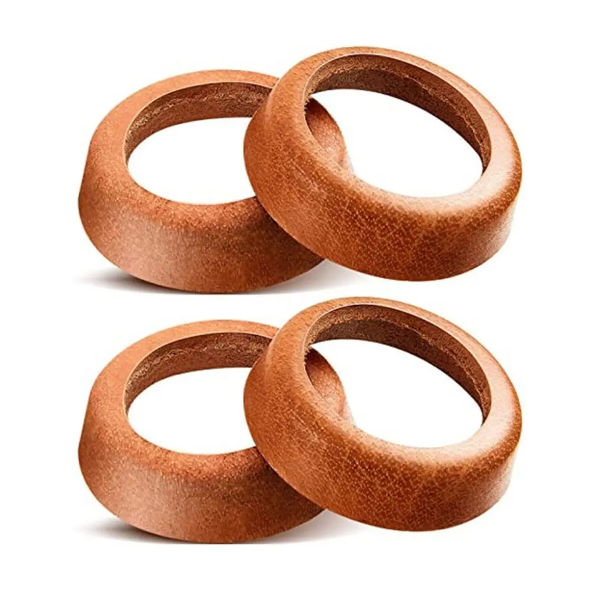 BHBL 4Pcs Leather Cuff Handle Pump Replacement for Model 75 Handle Pump Piston Sleeve Sealing Swing Pump Accessories