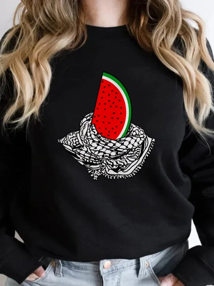 This Is Not A Watermelon Sweatshirt A Peace and Love Hoodie This Is Not A Watermelon Sweatshirt A Women\'s Streetwear Pullover