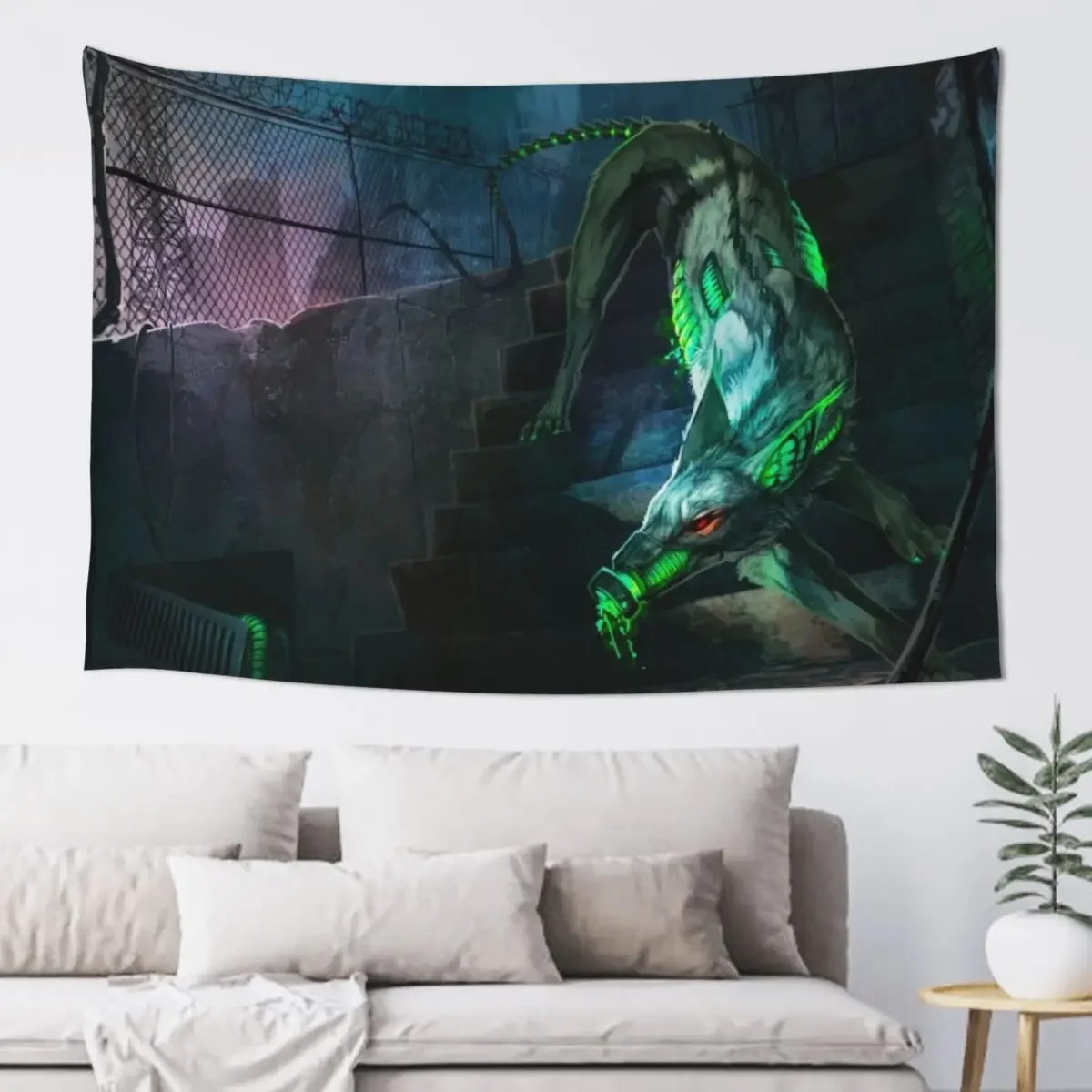 

Dead to the World Tapestry Room Decore Aesthetic Hanging Wall Decorations For Room Tapestry