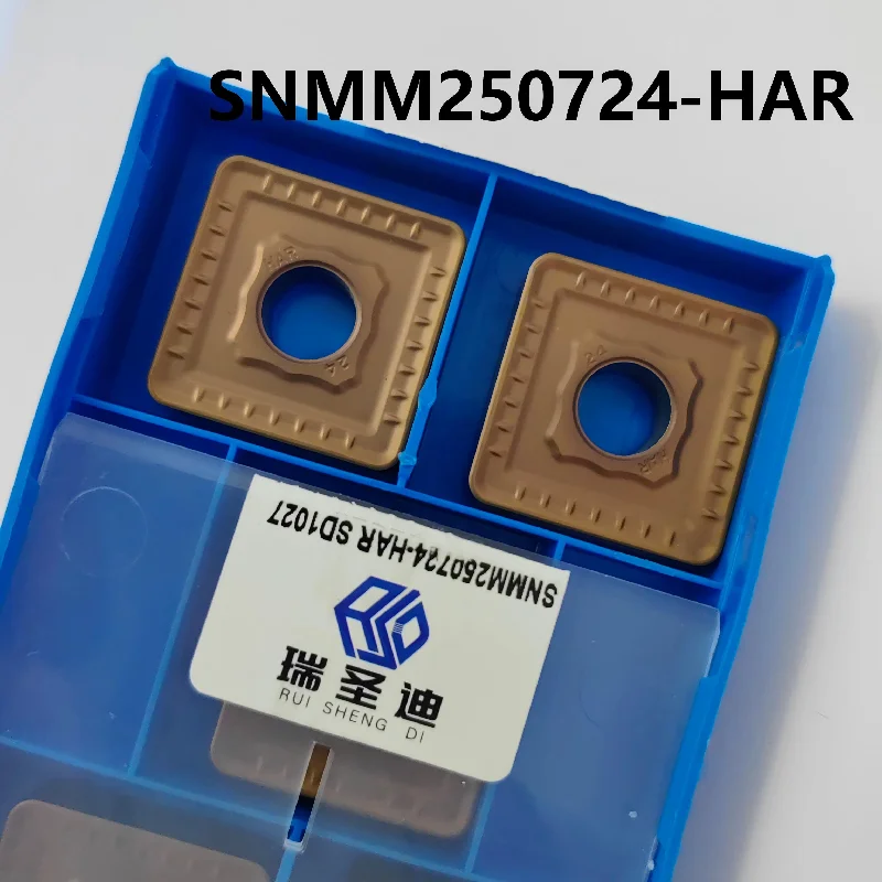 SNMM250724-HAR Heavy Duty Turning Insert CNC Lathe Carbide Insert For Steel Machining Hard Alloy Cutting Tool Blade SNMM250724HT