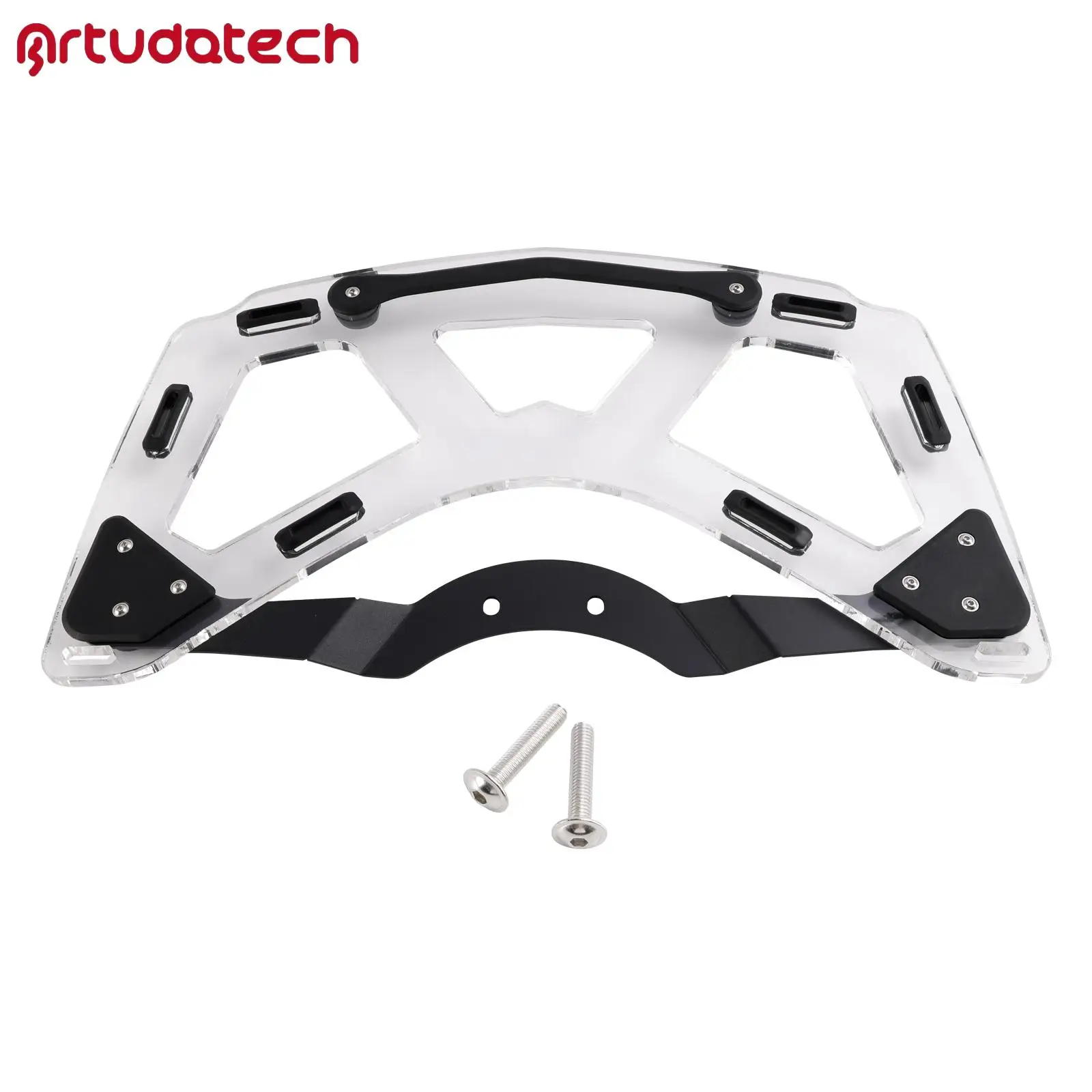 Дополнительный багажник на верхнем чехле для BMW K1600 GTL GT 2011 2012 2013 2014 2015 2016 2017 2018 2019 2020-2024 прозрачный