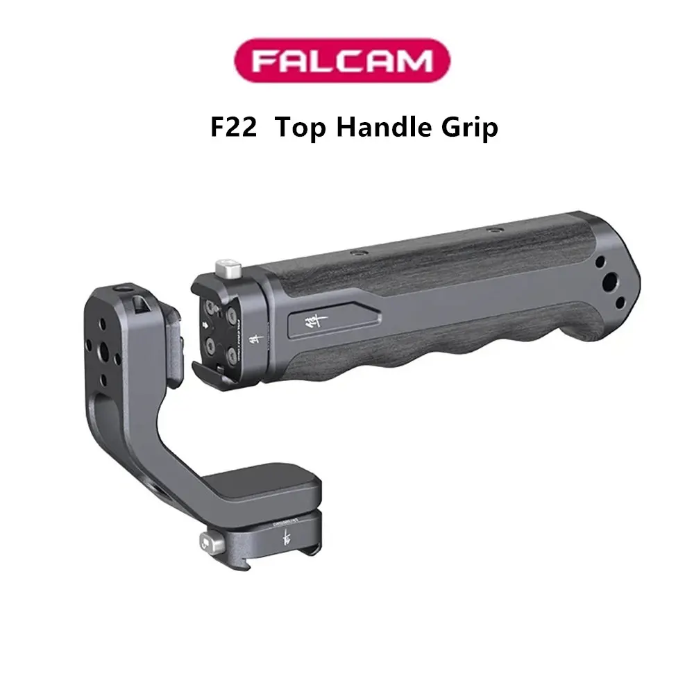 Falcam F22 fotocamera maniglia superiore maniglia per fotocamera DSLR supporto per adattatore per scarpe fredde impugnatura stabilizzatore portatile per gabbia per fotocamera