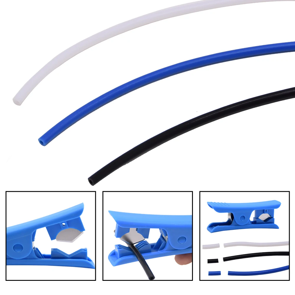 PTFE Tube Cutter Mini Portable Pipe Cutter Blade For Tube Nylon PVC PU Cutting Tools Without PTFE Tube 3D Printer Parts