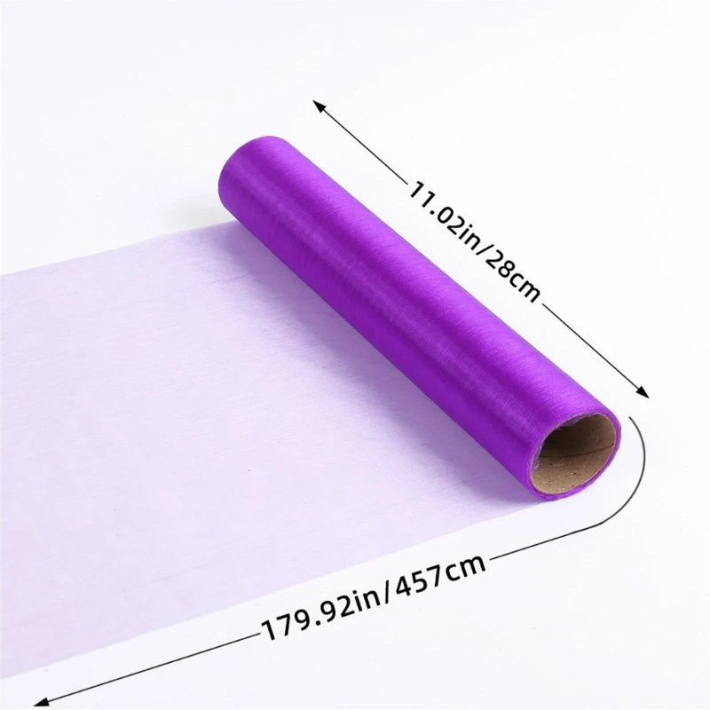 28x457cm Flower Wrapping Mesh Gift Wrapping Paper Bouquet Packaging Supplies for Wedding Party Decors Florist Supplies