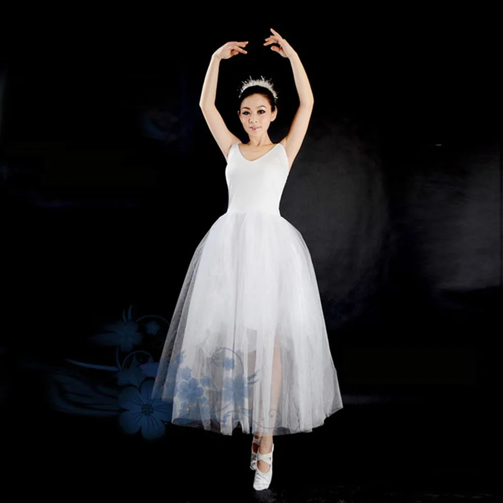 

Custom Size Female Ballet Dress Tutu For Girls, Adult Children Long Skirt Dancewear Retail Wholesale HB580