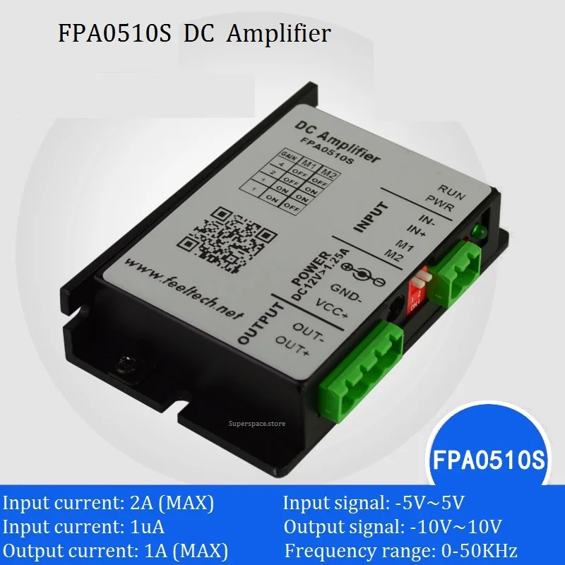 

FPA0510S DDS Function Signal Generator Dedicated Power Amplifier Module DC Current Amplifier Frequency Range 50KHz 10W Output