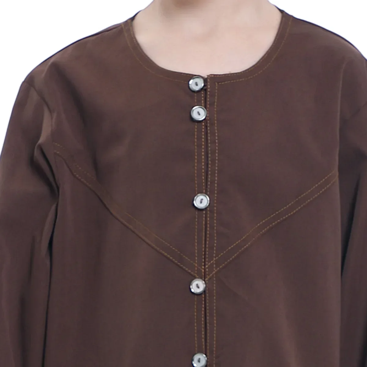 Thobe arabe Jubba pour enfants, robe et pantalon Abaya Ramadan, robe caftan pour enfants, ensembles musulmans, 2024, 2 pièces