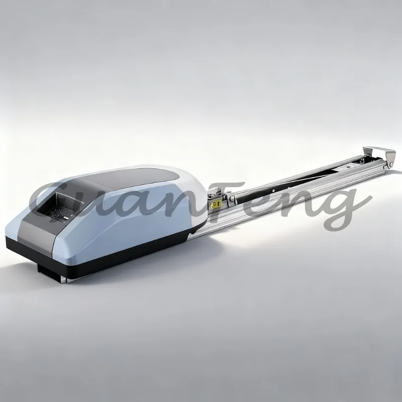 1200 Automatic Garage Door Opener Motor, 3m Chain Guide, 4-Channel Phone Remote Control Smart Garage Door Operator