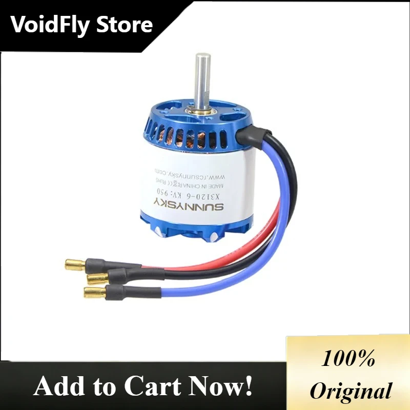 VoidFly 1pcs for SunnySky X3120 V3 760KV 880KV 1025KV Brushless Motor X Series for RC Aircraft Quadcopter