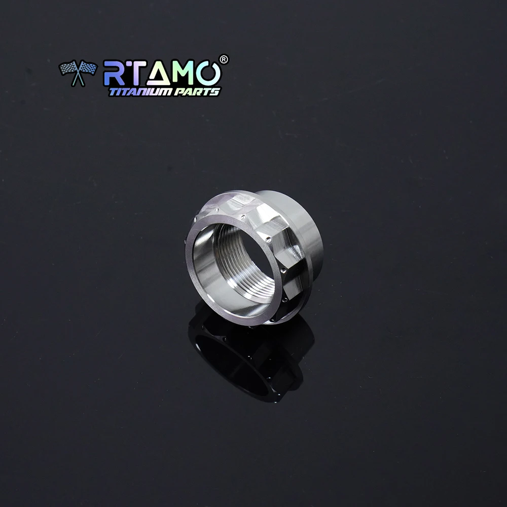 RTAMO Gr5 Titanium Axle Nuts M25 M33 M38 Front and Rear Wheel shaft Nut for Ducati Hypermotard 821