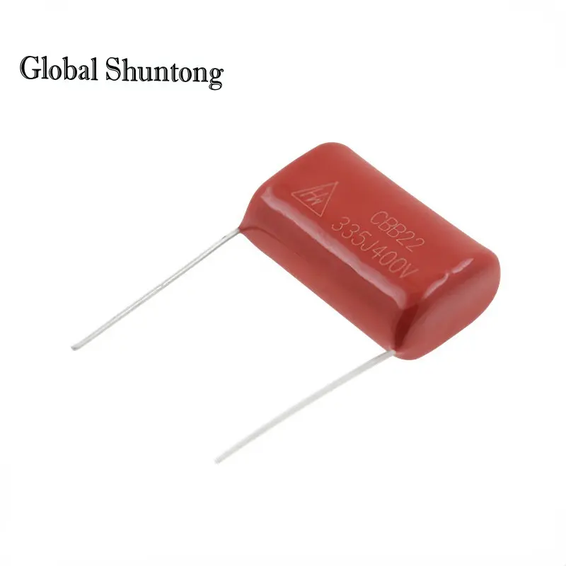 50PCS Passive Components 400V335J CBB Capacitor 3.3uF Metal Film  (pin Pitch 25mm)