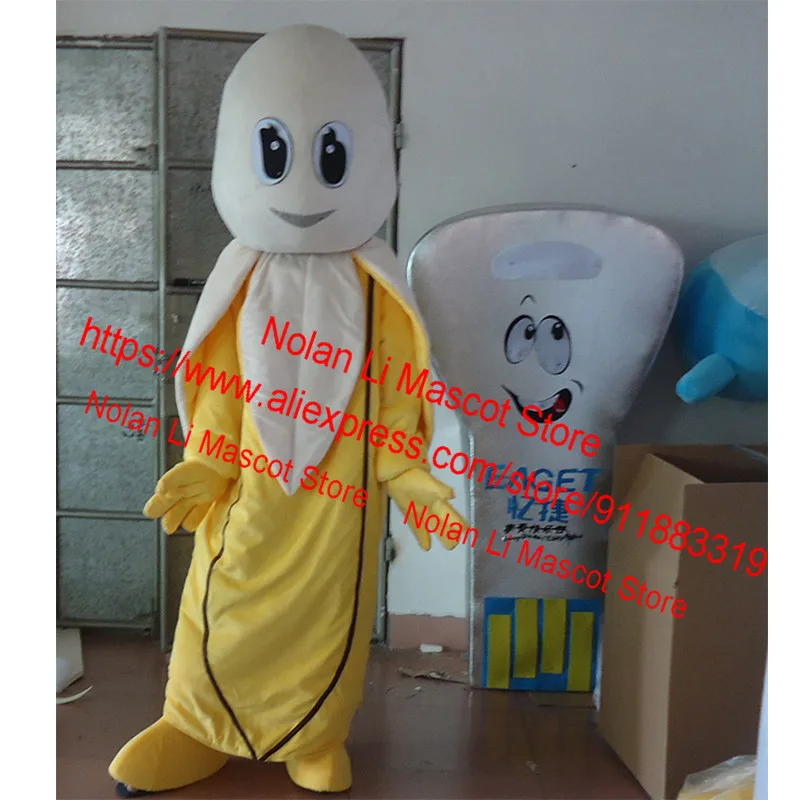 Hot Sale Six Banana Mascot Costumes Fruit Cartoon Character Cosplay Birthday Party Festive Advertising Display Event 565