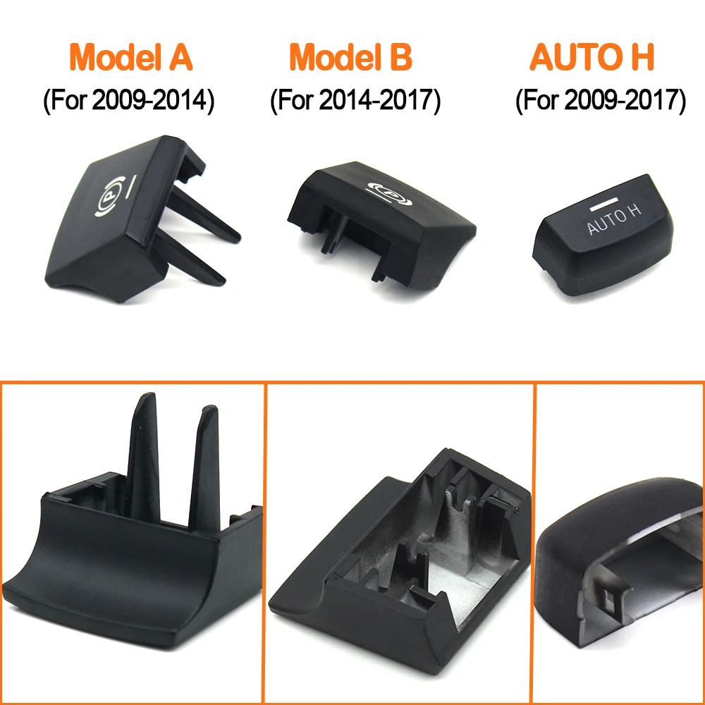 Elektronischer Handbrems-Fests tell brems schalter Auto-P-Knopf abdeckung für BMW 5 6 7 x3 x4 x5 x6 f Serie f01 f02 f10 f12 f15 f16 f25 f26