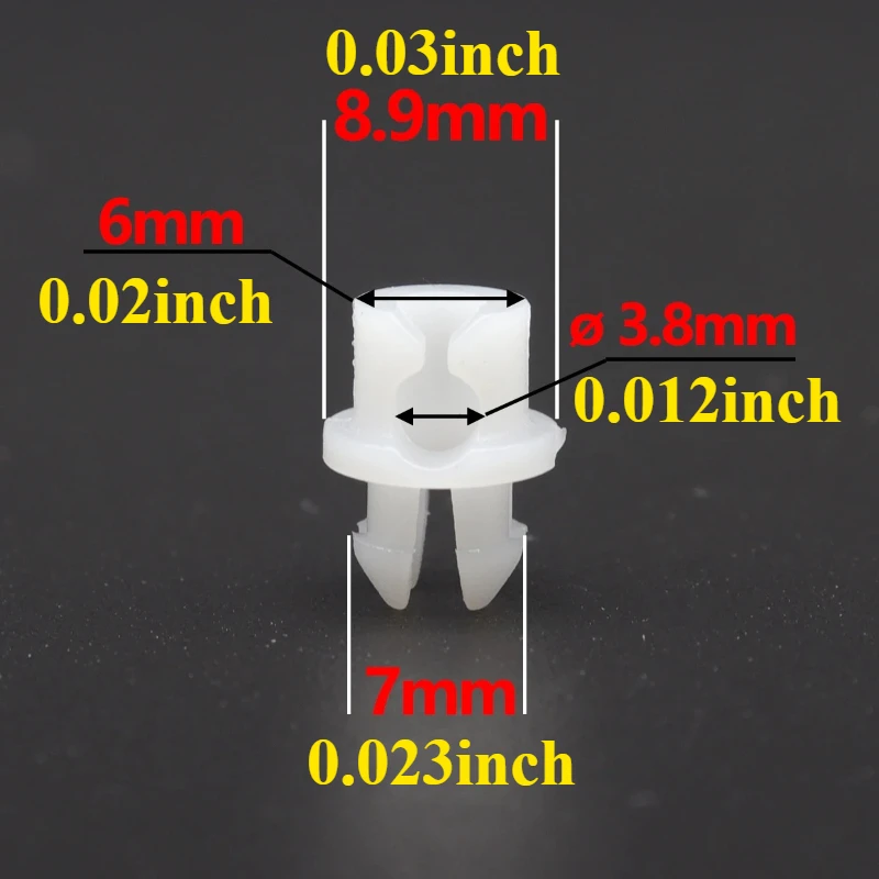10/20Pcs Car Door Lock Rod Linkage Clips Fit Audi 100 C2 C4 Front Rear Door Latch Connecting Repair Fastener Accessories