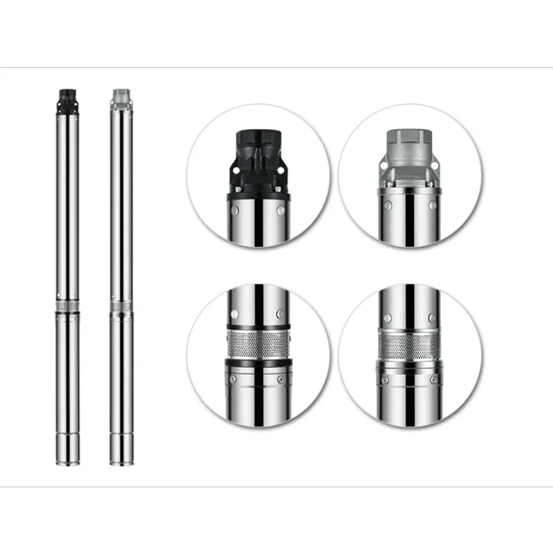 

MLG High Pressure Long Life Small Electric Stainless Steel Deep Well Pump Agricultural Submersible Water Pump for Irrigation