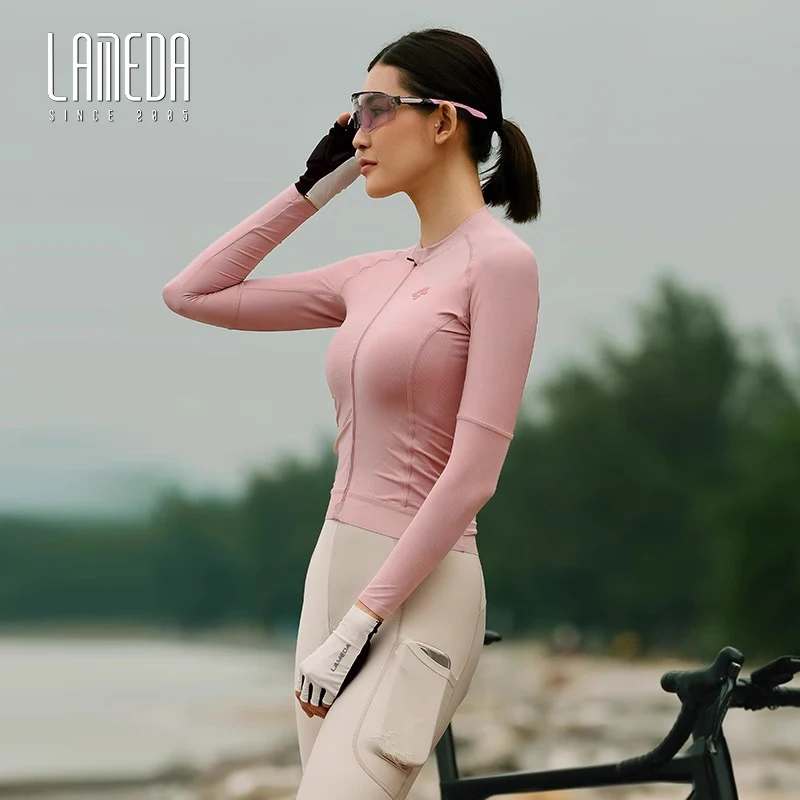 maillot-de-cyclisme-lameda-pour-femmes-manches-longues-protection-solaire-upf50-respirant-haute-elasticite-avec-poches-maillot-printemps-ete