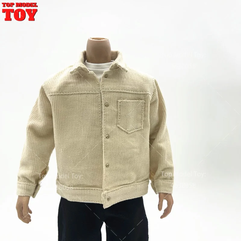 1/6 Scale Men's Casual Trendy Top T-shirt Pant Coat Clothes Accessory Model for 12'' Male Soldier Action Figure Body Dolls Toy